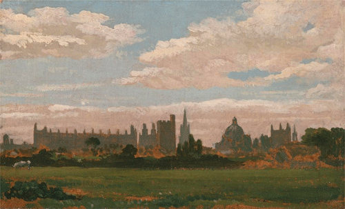 William Turner of Oxford, A View of Oxford, mid-19th century. Yale Center for British Art, Paul Mellon Collection