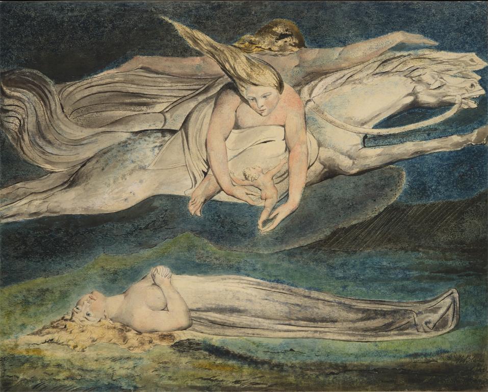 William Blake; Pity; ca. 1795. Image © The Metropolitan Museum of Art