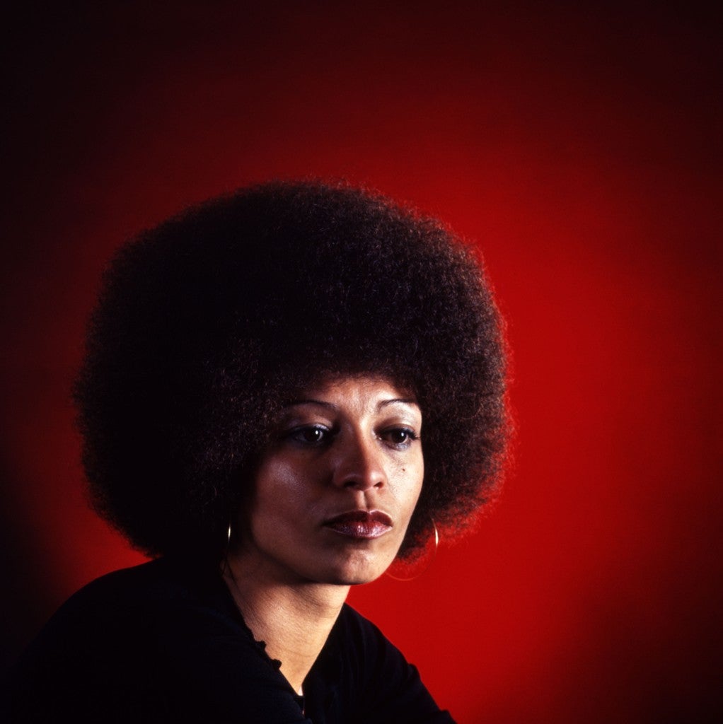 Photograph of Angela Davis